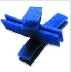 Dual Arch Fluoride Trays Foam Universal Blue Disposable 100/BX