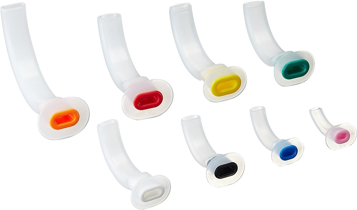 Mayo/guedel tubes set - set 8 stuks