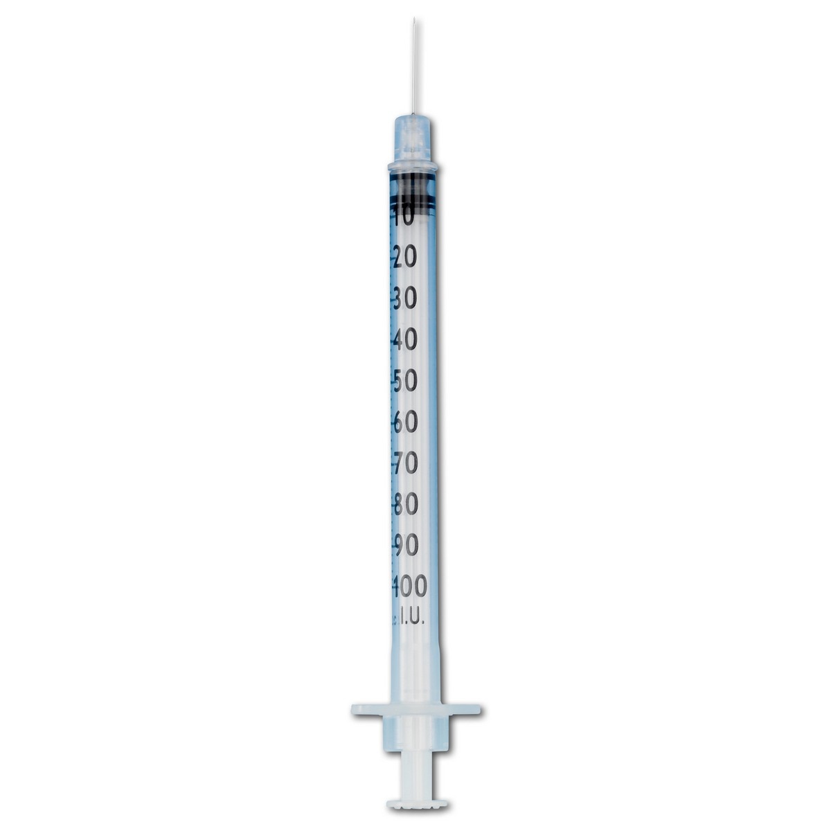 Insulinespuit + naald 1 ml - 1 ml, per 100 stuks