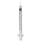 Insulinespuit + naald 1 ml - 1 ml, per 100 stuks