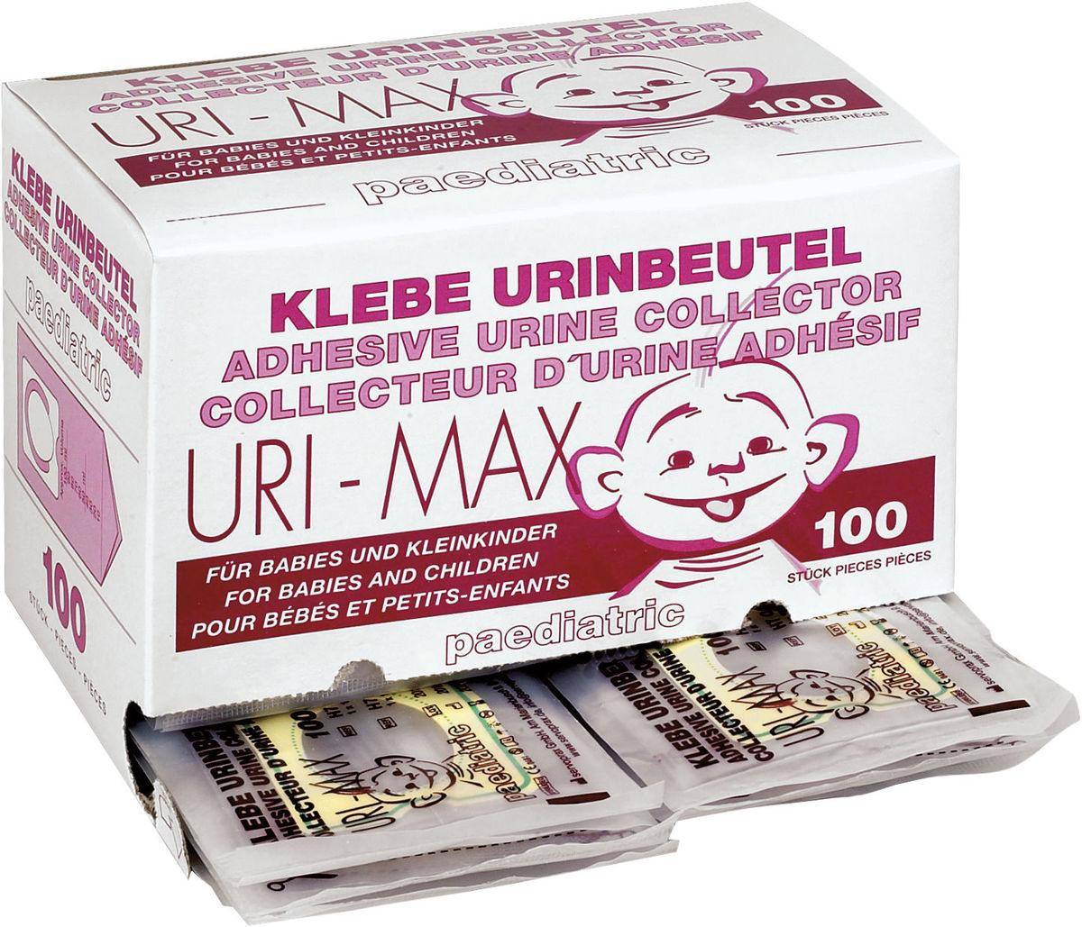 Urineopvangzak voor baby's en kleine kinderen steriel - per 100 stuks