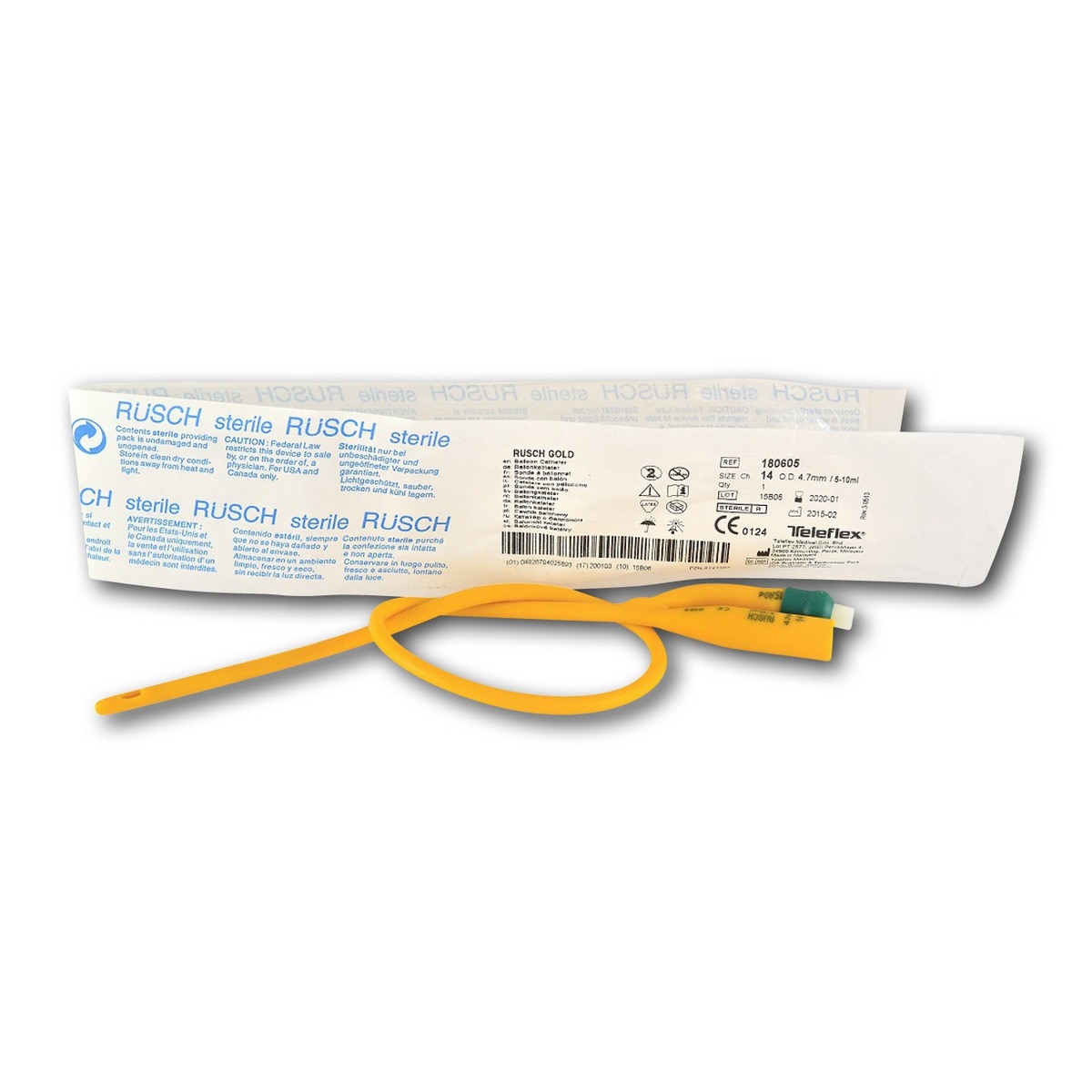 Nelaton ballonkatheter latex - CH20, per 10 stuks