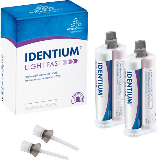Identium Light - Fast, 2x 50 ml en 8 mengtips