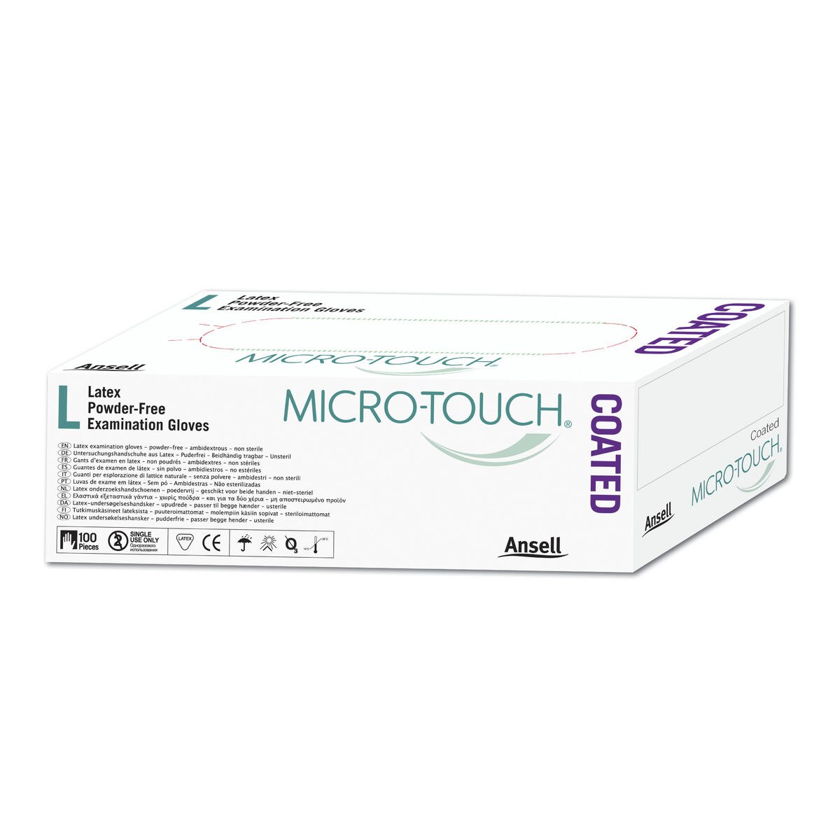 Micro-Touch Latex coated - M - 100 stuks