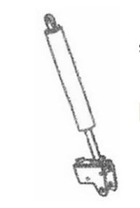 1000N Gas Spring For 577 Recliner Ea