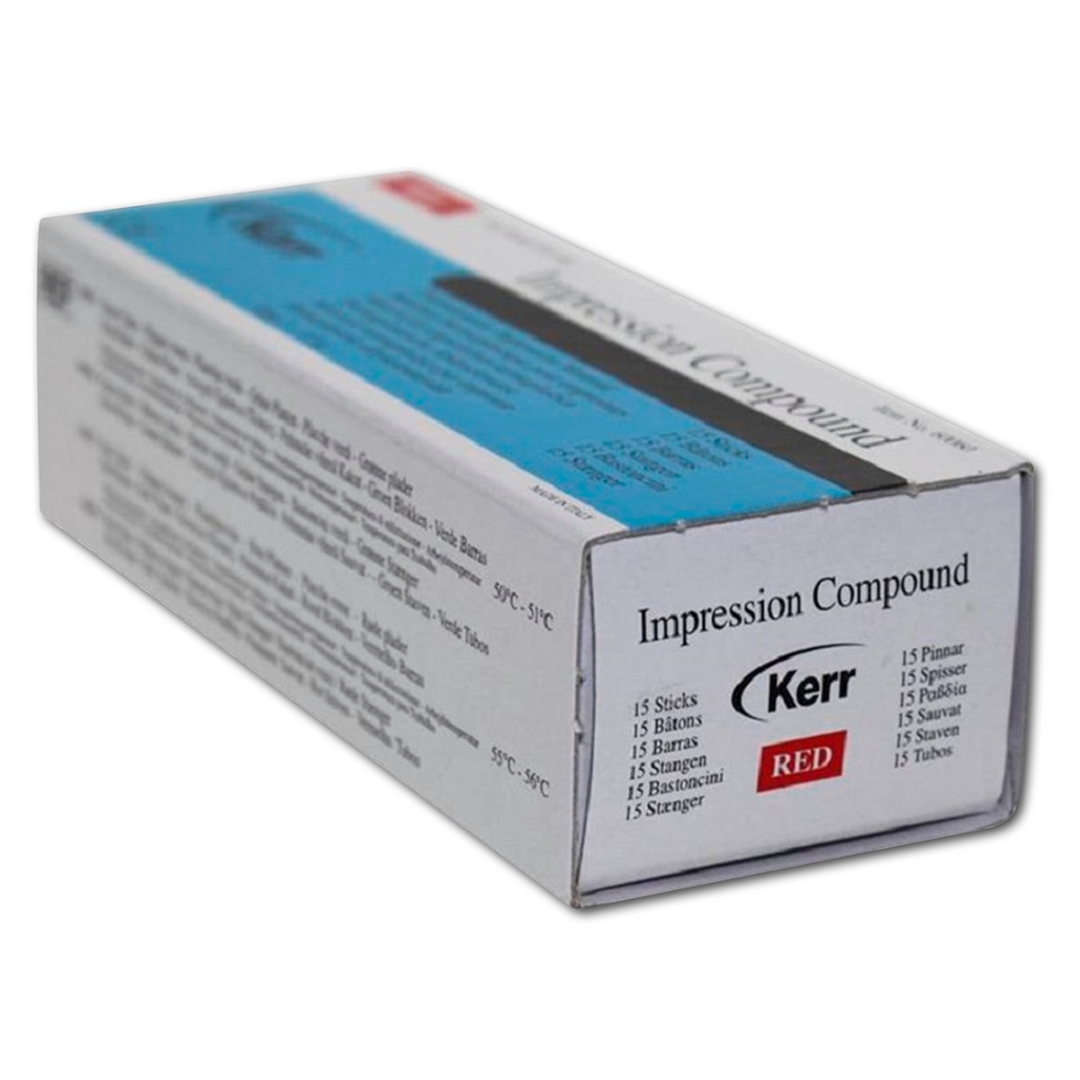 Impression Compound sticks - Rood (50 °C)