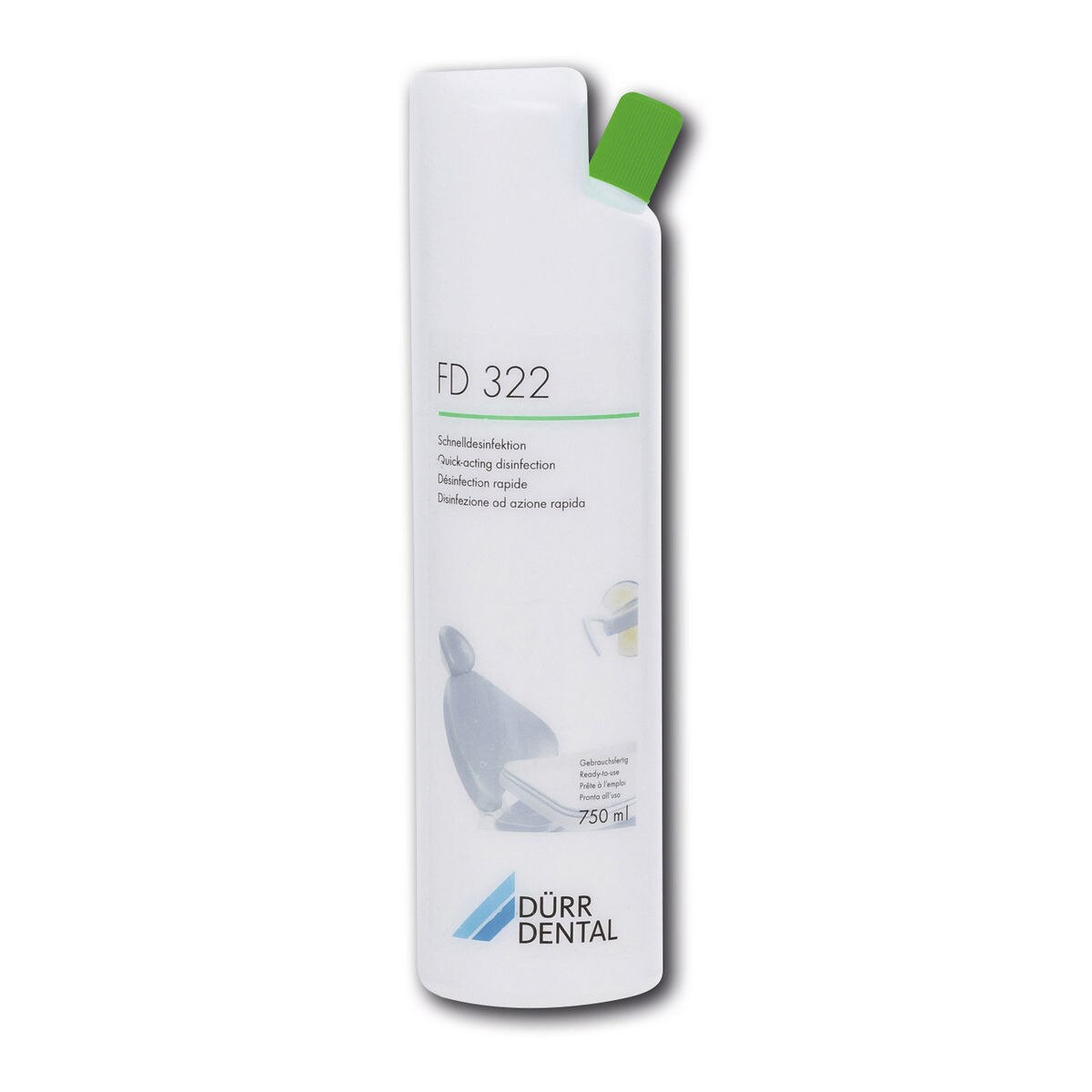 FD 322 voor Hygowipe Plus - Fles, 750 ml