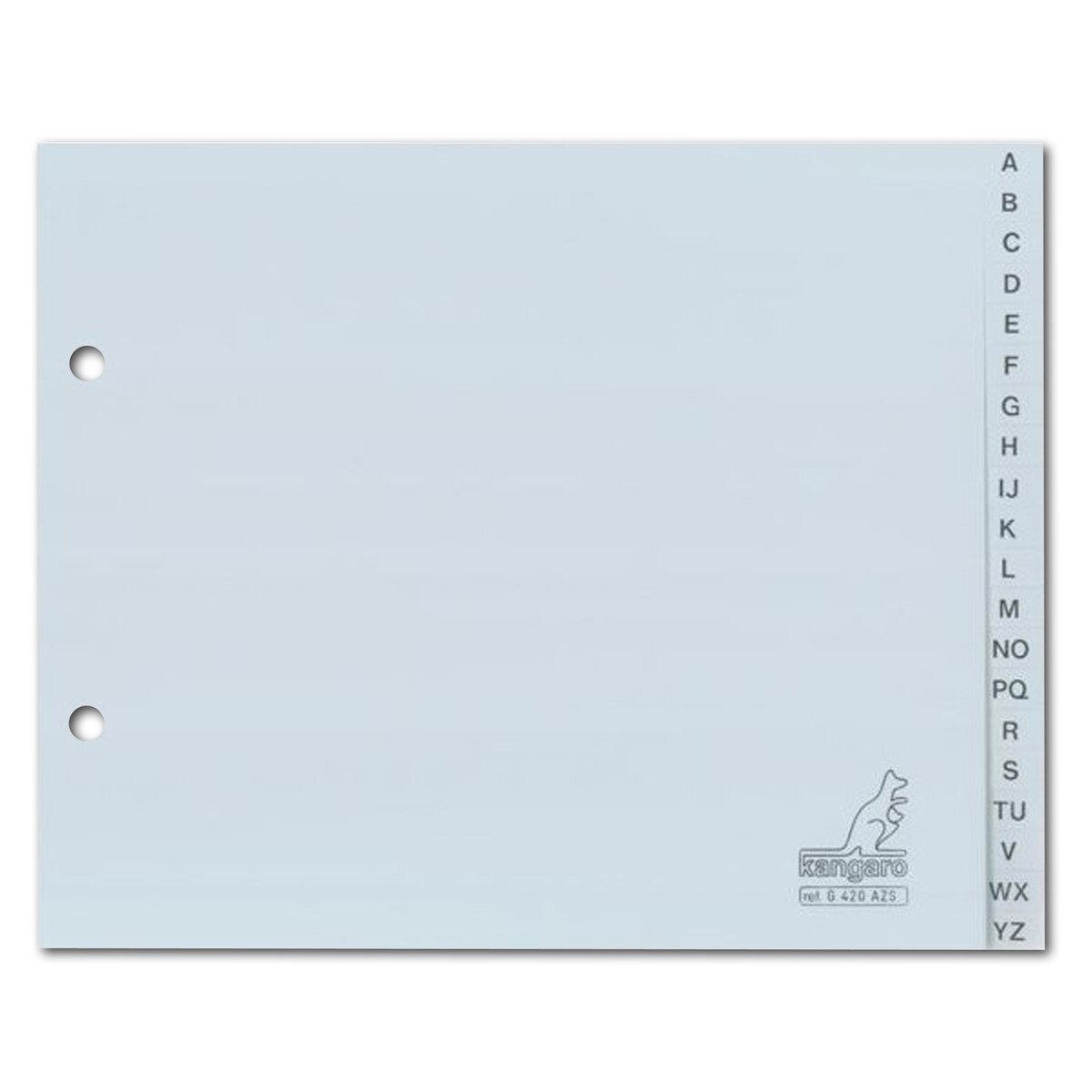 A4 ordner alfabet - per set