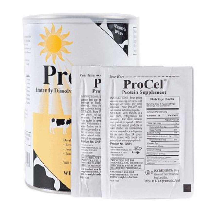 ProCel Protein Whey Protein Packet 250/Ca