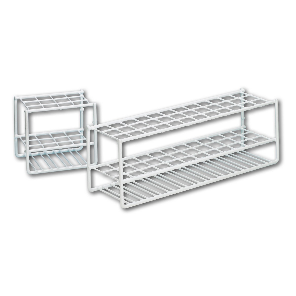 Reageerbuishouder - voor 12 buisjes, 164 x 55 x 76 mm (l x b x h)