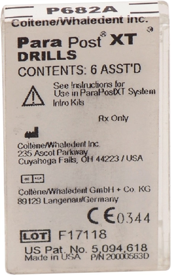 Parapost XT boor - assortiment - P682A, 6 stuks