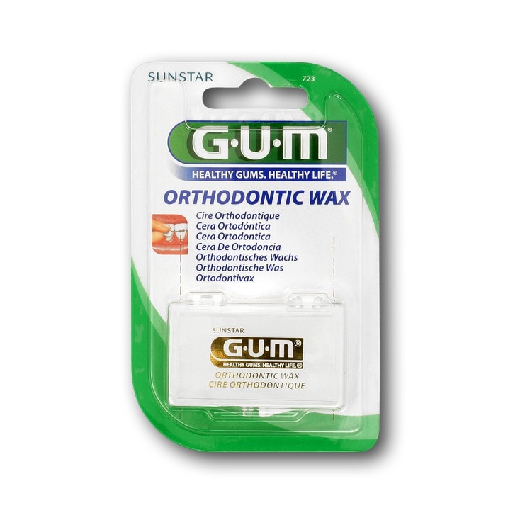 GUM Orthodontic wax - Verpakking, 24 stuks