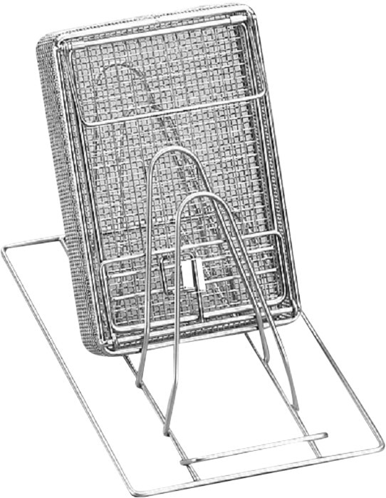 Inzetten en toebehoren voor Thermo-desinfector - Inzet voor 3 zeefschalen - E 807 (H 144, B 180, D 3