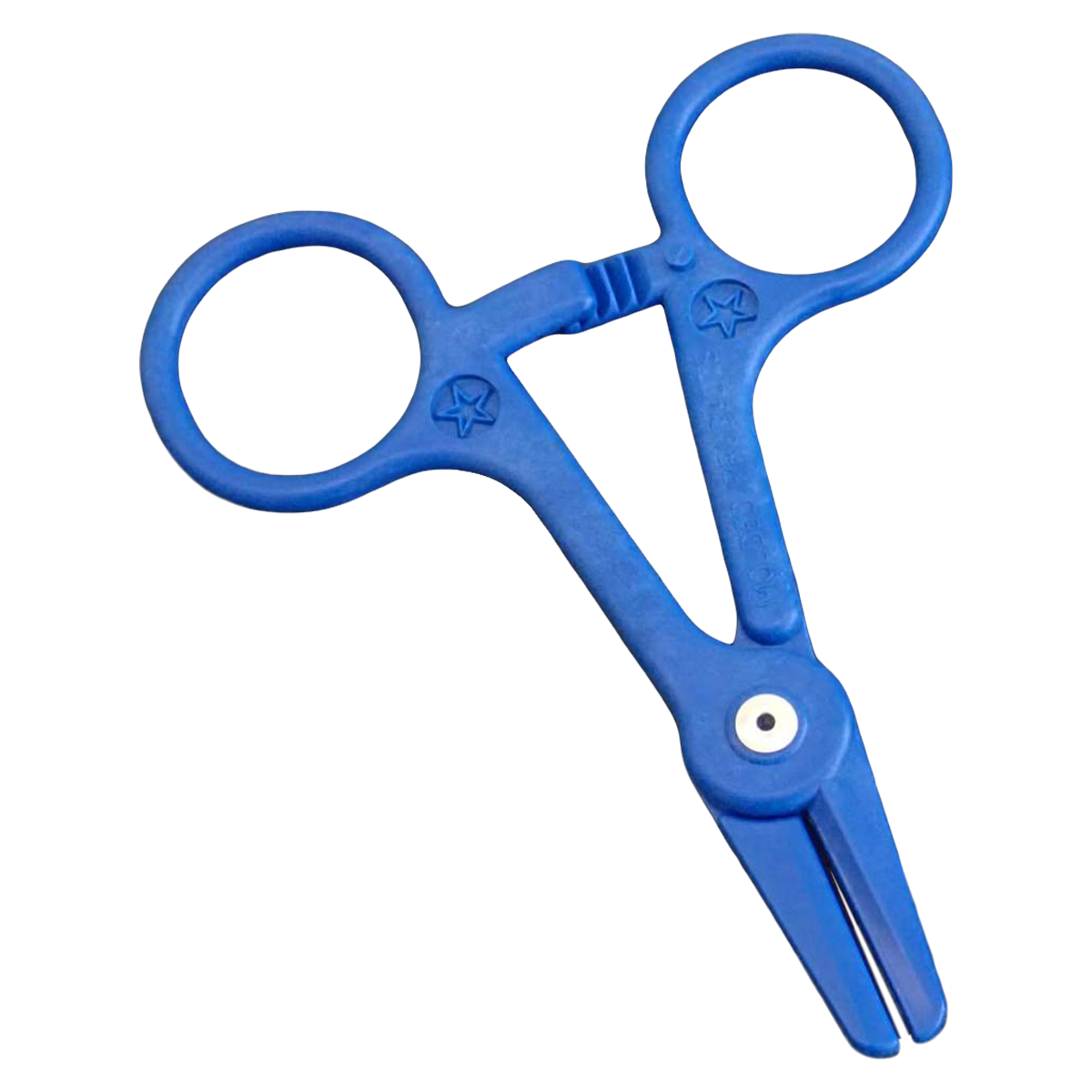 Tube Occluding Forcep Dark Blue 12.4cm Non-Sterile 100/Bg
