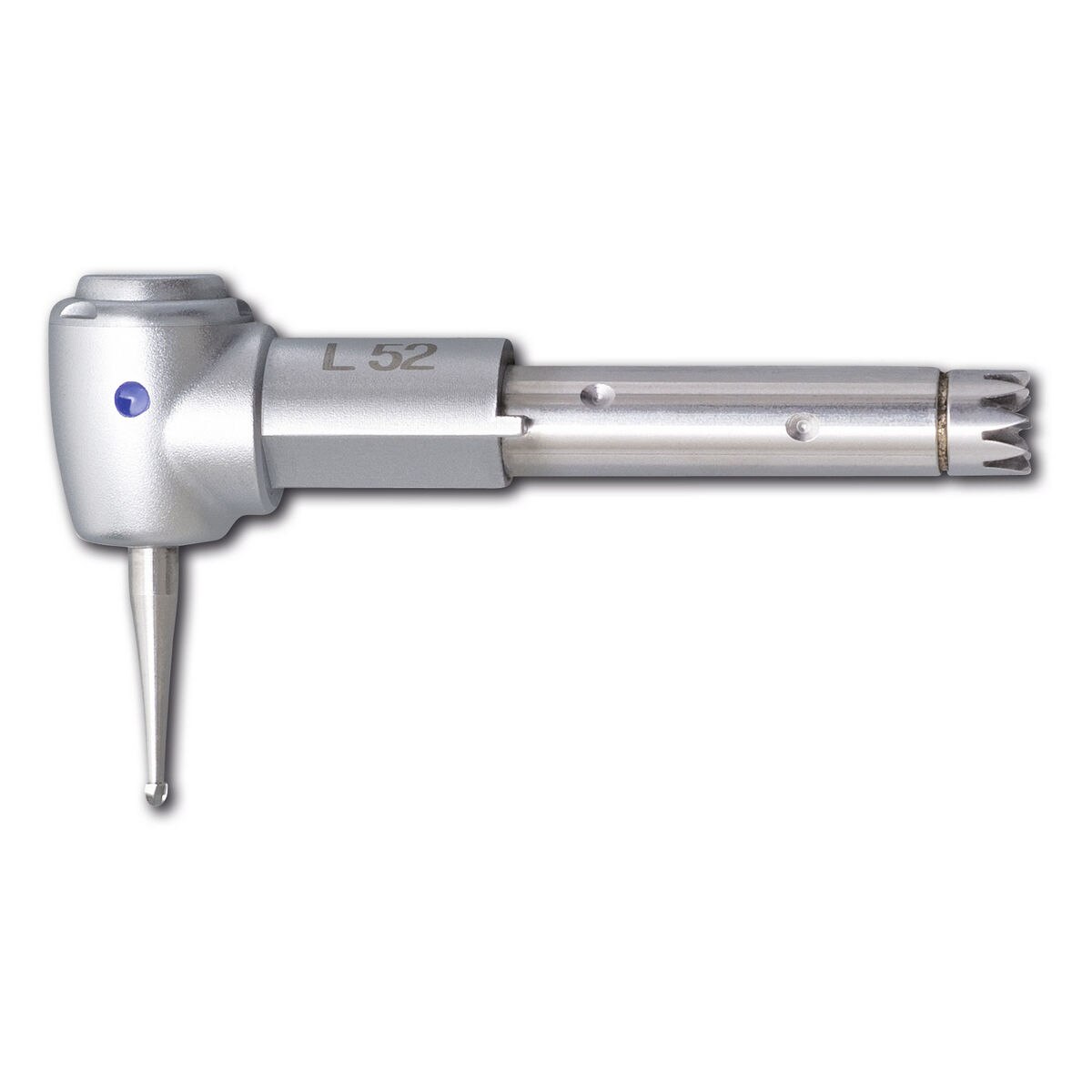 Kopje met licht INTRAmatic L voor mini-hoekstukboren - L52 Mini, overbrenging 1:1 (blauw)