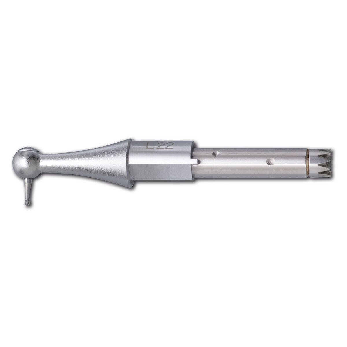 Kopje INTRAmatic voor micro-chirurgie - L22, overbrenging 1:1 (blauw)