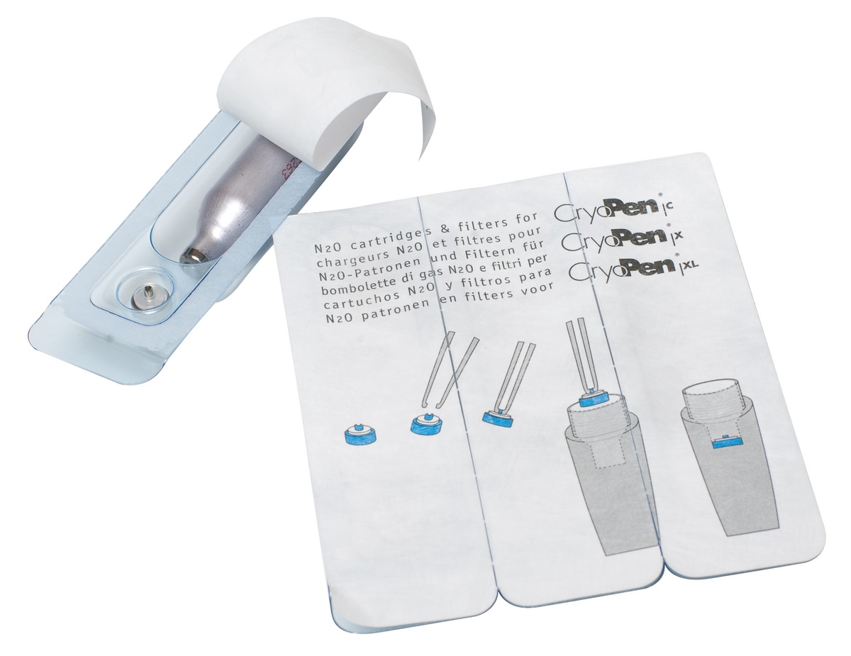Cryopen capsules - N2O capsules, 23,5 gram, 6 stuks