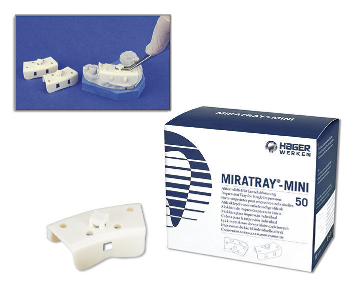 Miratray Mini - Verpakking, 50 stuks