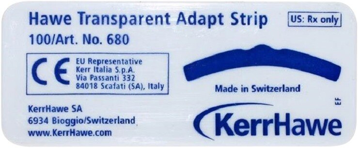 Adapt Transparant Strips - Nr. 680 - 100 stuks