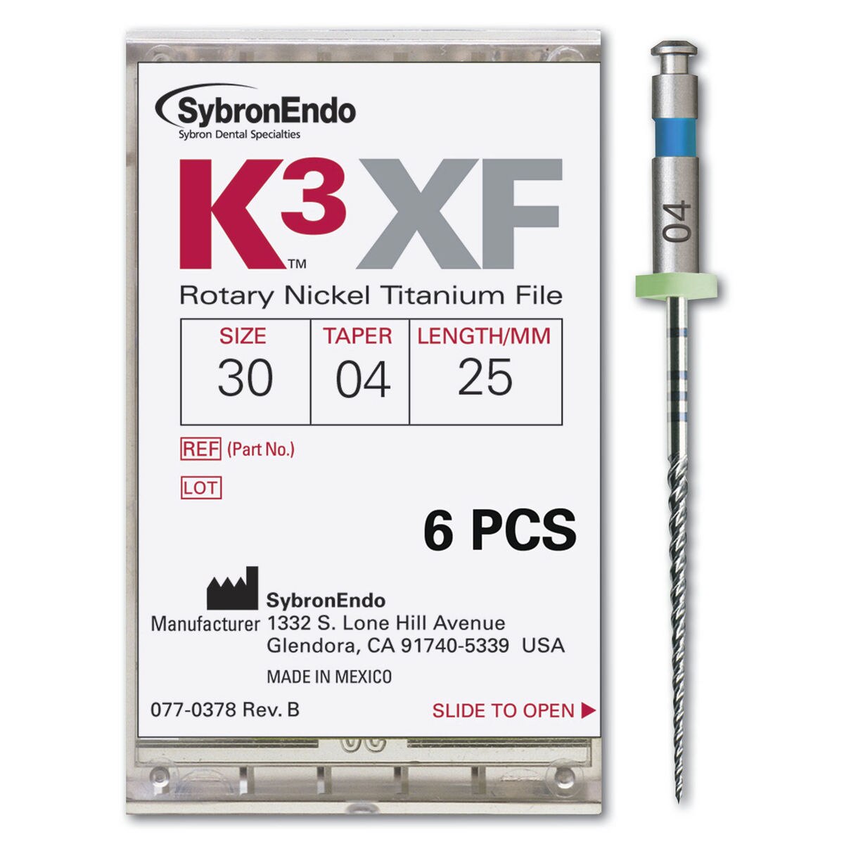 K3 XF - procedure pack .06 - 25 mm