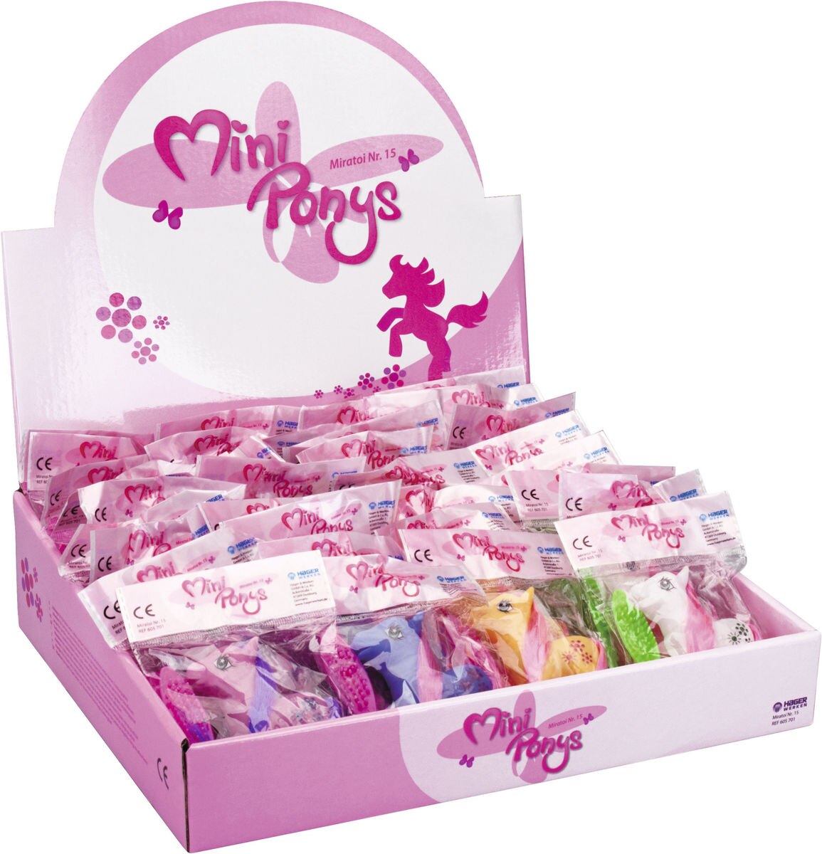 Miratoi Nr. 15 - Mini Pony's - Verpakking, 50 stuks