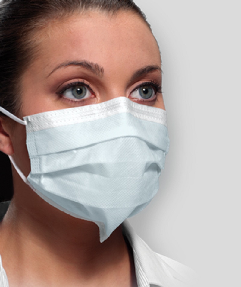 Mondmaskers Ultra Earloop SecureFit - Wit, 50 stuks