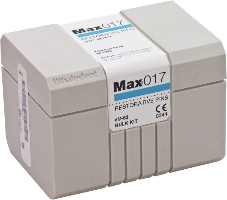 Max Pin - Bulk kit - M-63 blauw ø 0,425 mm