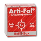 Arti-Fol enkelzijdig, 8 micron - navulling - BK1021, rood