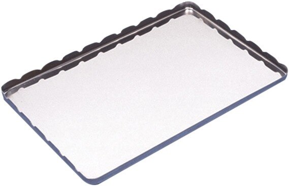 Norm tray rvs met inkeping - Per stuk