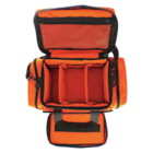 Attack Bag 20x12x10" Orange Zipper Closure 2 Top Handles/Shoulder Strap