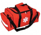 Attack Bag 20x12x10" Red Zipper Closure 2 Top Handles/Shoulder Strap