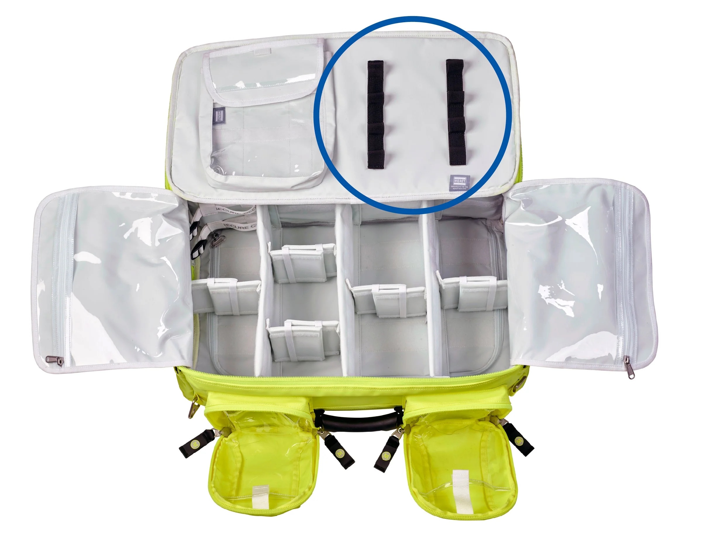 STICKIT Strap Strips Velcro Ea