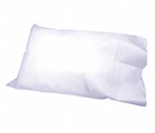 Pillowcase 22 in x 30 in Poly-Film / Tissue White Disposable 100/Ca
