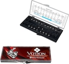 Votion Roth Prescription .018" Slot, Patientenkit - 350-91-2011, Upper/Lower - 5x5 + haken op 3, 4, 5 Offsets (U,L 4,5)