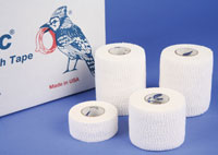 Jaylastic Athletic Tape Elastic 2"x7.5yd White 24/Ca