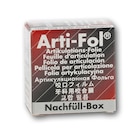Arti-Fol metaal dubbelzijdig, 12 micron - navulling - BK1028, zwart/rood