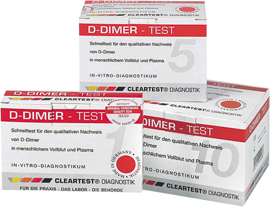 D-Dimer test - per 10 stuks