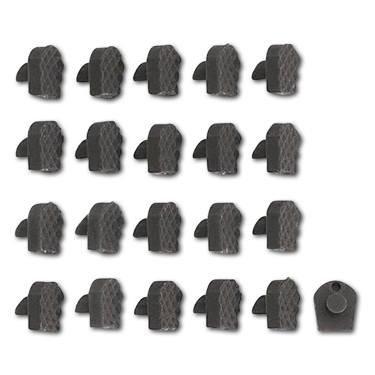 Rubberen tips kroonafneemtang - Verpakking, 20 stuks