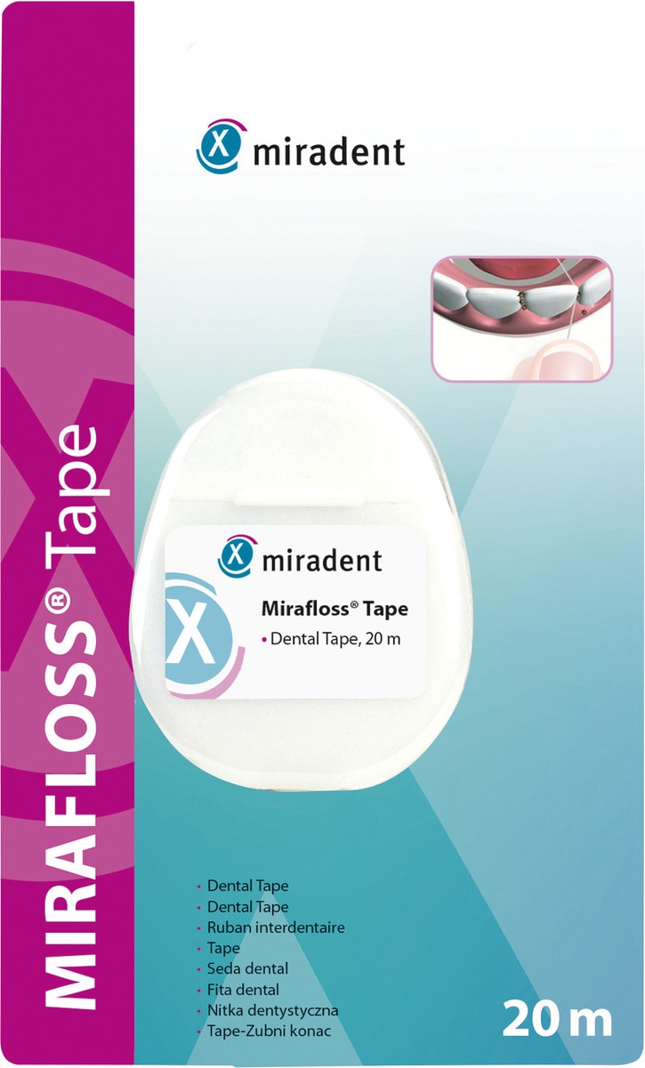 Mirafloss Tape - Verpakking, 20 m