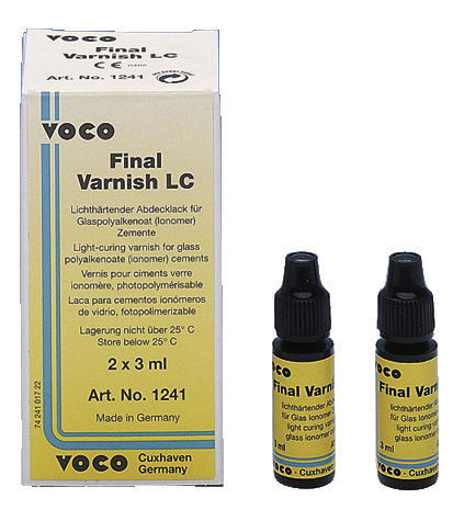 Final Varnish LC - Flesje, 2x 3 ml