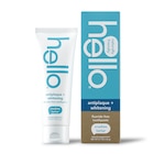 Hello Antiplaque & Whitening Toothpaste 4.7 oz Peppermint Without Fluoride 12/Ca