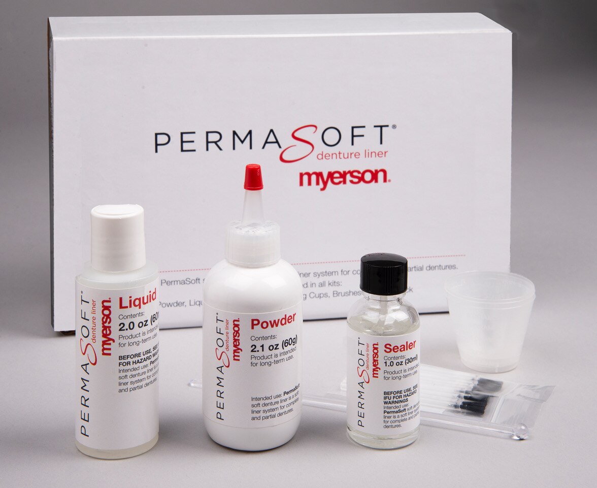 Permalite Kit PermaSoft PSKIT-60-CLR Acrylic Kit - Henry Schein