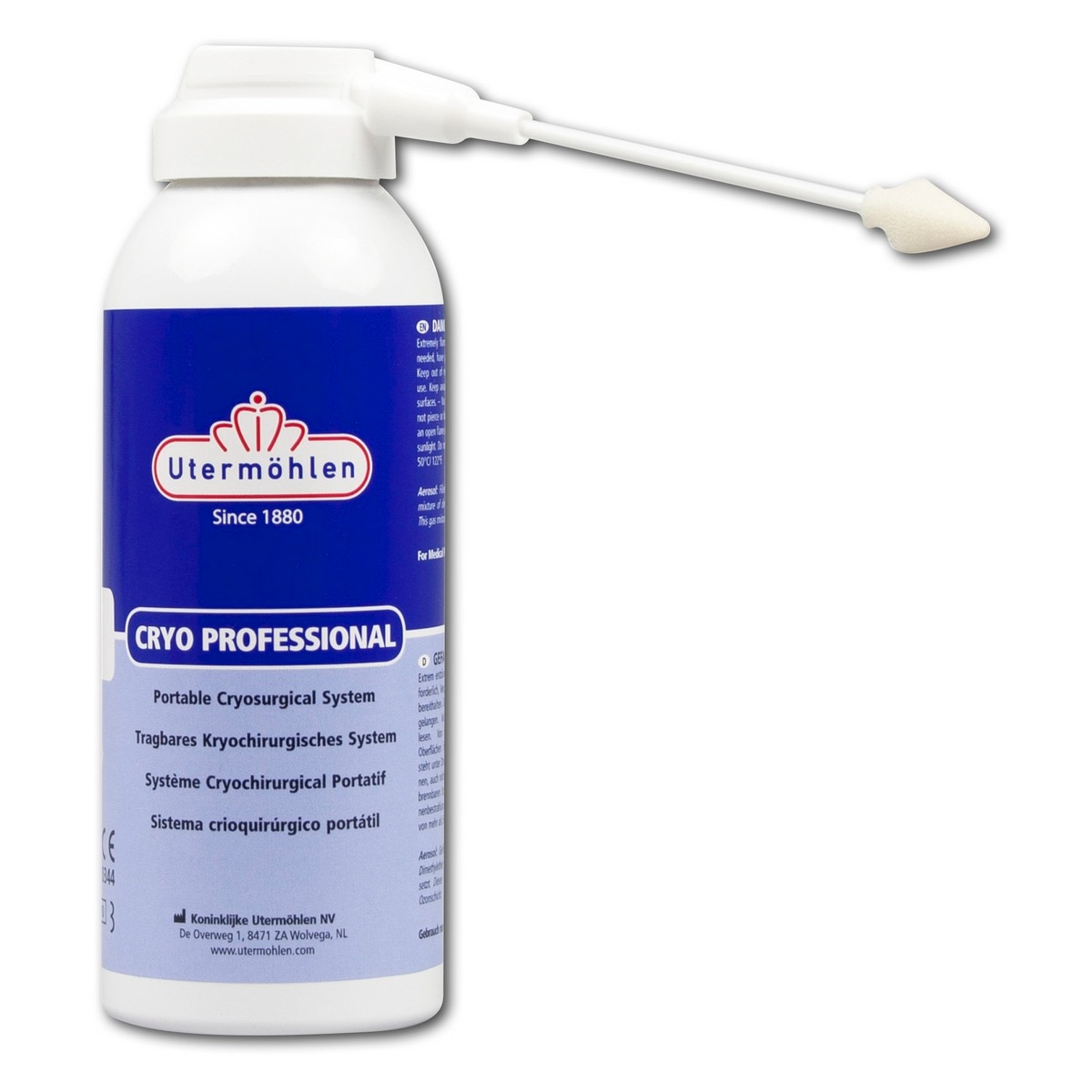 Cryo Professional - spuitbus + 60 x 2mm applicator