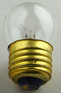 Bulb Incandescent Clear 7.5 Watt Ea