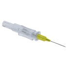 Jelco Protectiv Plus IV Catheter Safety 24 Gauge 3/4" Yellow Straight Ea