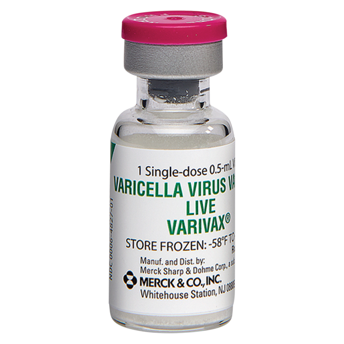 Varivax Chickenpox Injectable 0.5mL SDV 10/Bx