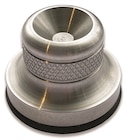 Non-Slip Amalgam Well Stainless Steel Silver Ea