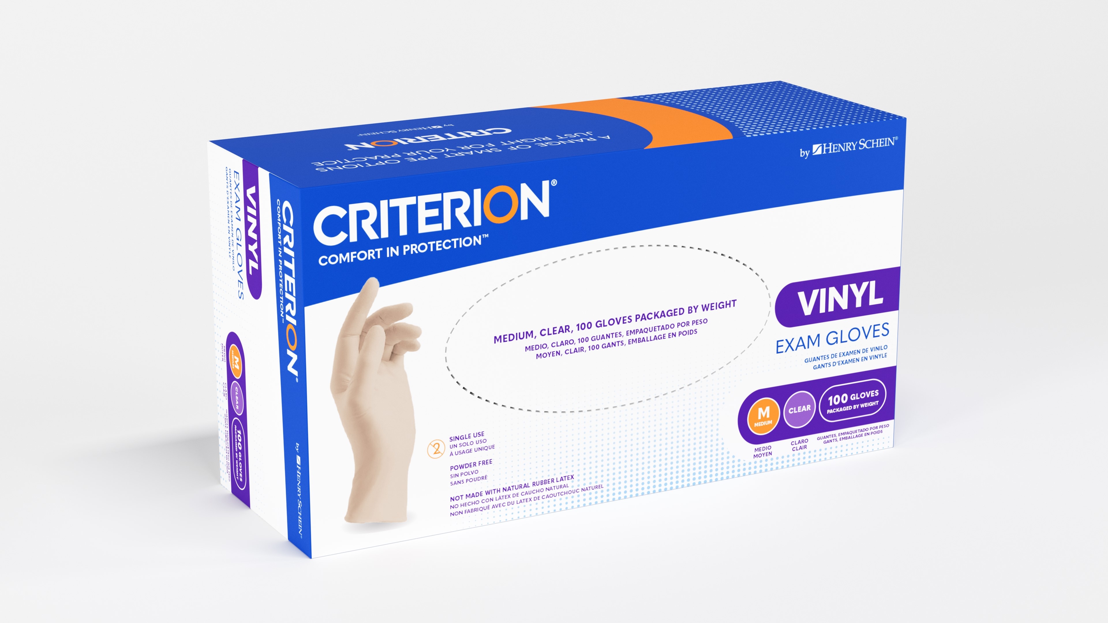 Criterion Vinyl Exam Gloves X-Small Non-Sterile