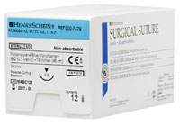 Prolene Suture 6-0 18" Polypropylene Monofilament DSCM13 Blue 12/Bx