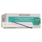 Acclean Fluoride Varnish Brush & Tray Unit Dose 5% NaF 0.4 mL Caramel 200/Bx